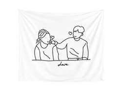 2026altiro-tapiz De Pelo Corto Estilo Nórdico Para Dormitorio/sala De Estar, 95x73 Cm, Lavable A Mano.