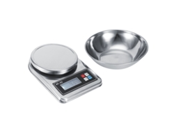 Báscula de cocina electrónica LCD portátil de 5 kg/1 g para cocinar y hornear