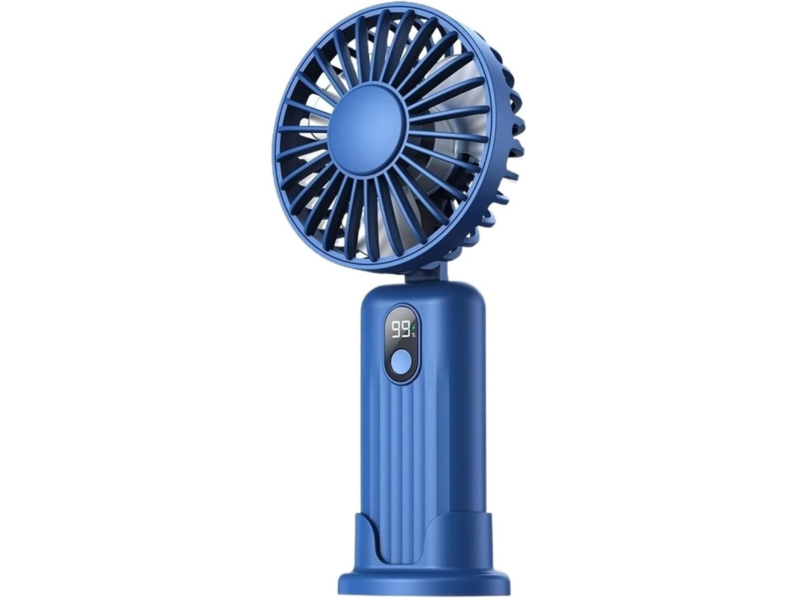 Ventilador 3 V Portátil Recargable Recargable Ajustable