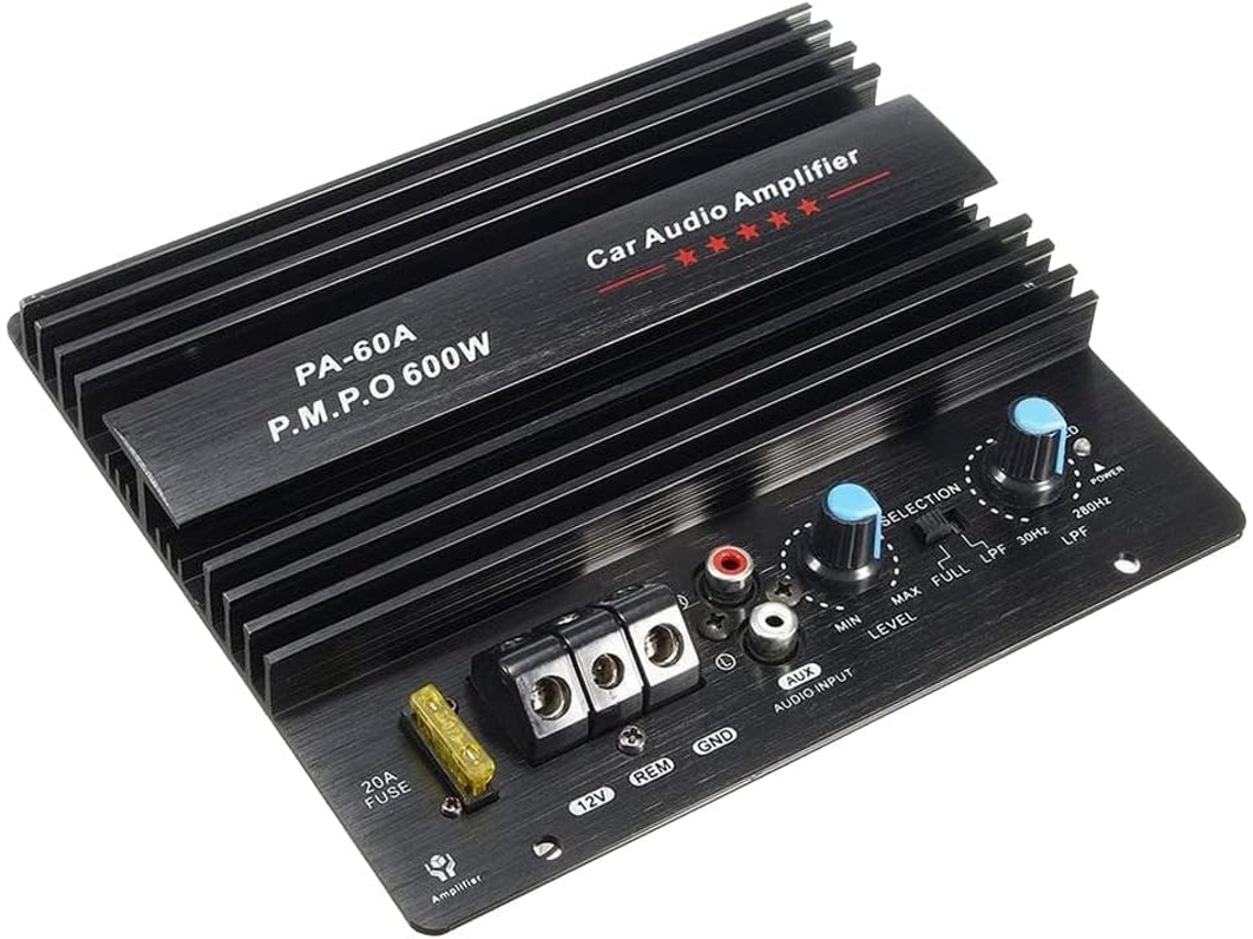 Placa De Alimentación Para Amplificador De Audio De Coche De 12 V Y 600 W Con Pérdida De Subwoofer