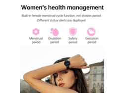 Reloj Inteligente Para Mujeres Niñas Hk39 Bluetooth Llamada Nfc Tasa De Oxígeno Femenino Ip68 A Prueba De Agua Smartwatch Yuysan