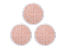 3 Paños De Microfibra Reutilizables Para Fregona Bissell 2124/2039/2037/2039a, Color Naranja.