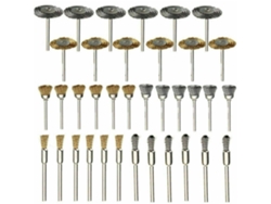 Kit De 36 Cepillos De Alambre De Acero Inoxidable Para Taladro Y Herramientas Rotativas Accesorios