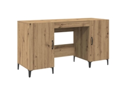 Mesa | Escritorio secreter, Roble artesanal, 140 x 50 x 75 cm, Madera procesada