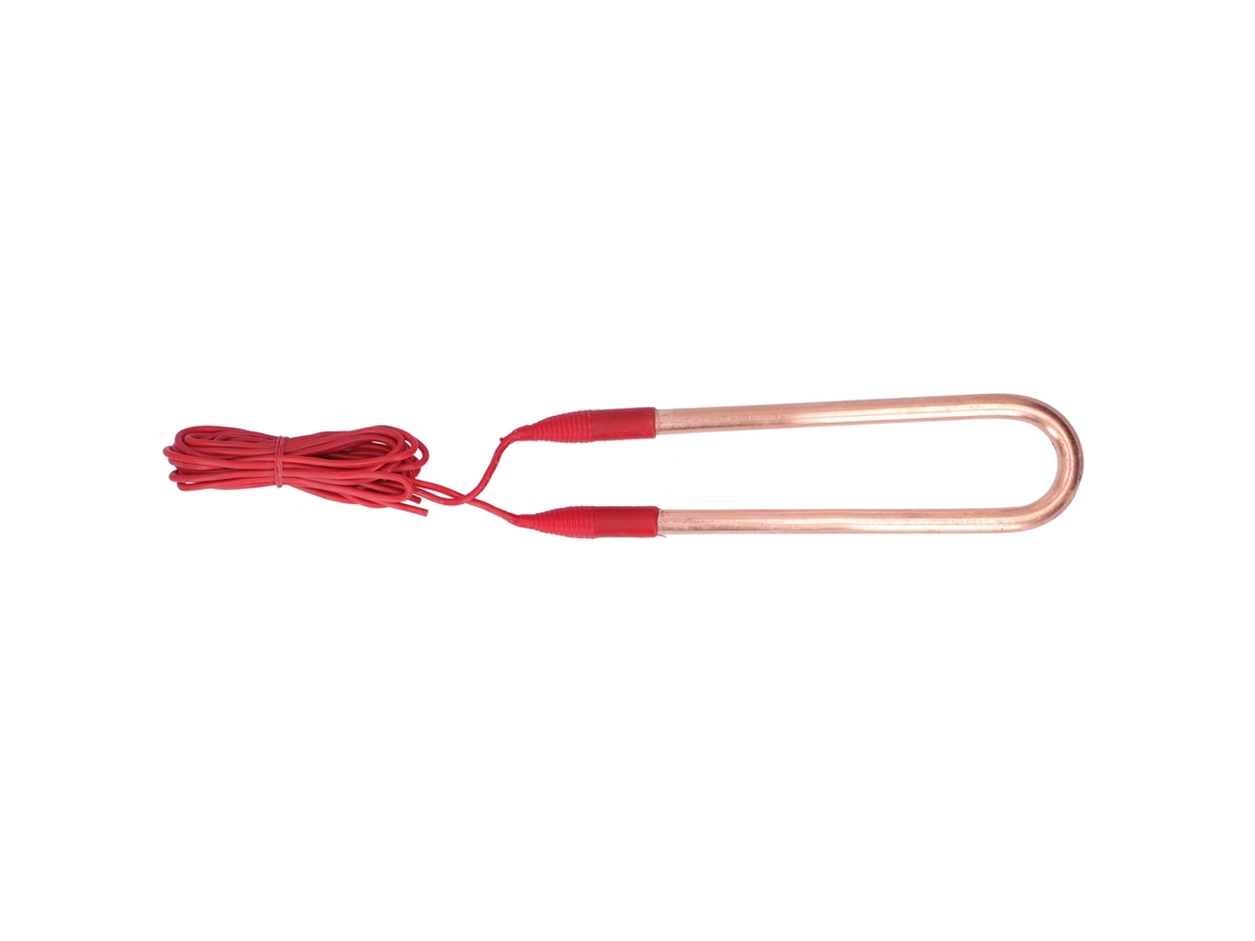 Tubo Calefactor Eléctrico De Latón De 220 V Y 2 Kw, En Forma De U, Con Cable Antiexplosivo De 115 Cm.