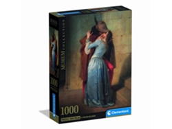 Museo del Rompecabezas Hayez El Beso 1000 Piezas Clementoni