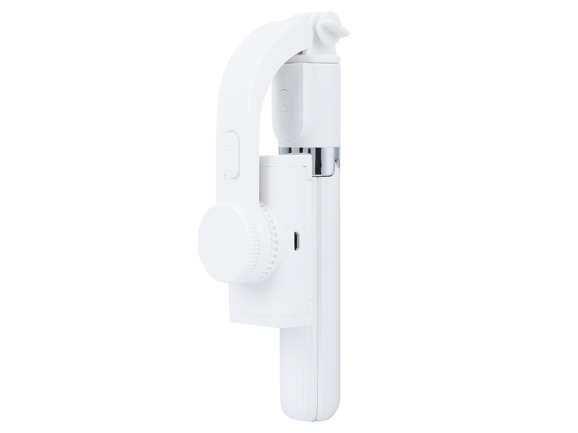 Gimbal Estabilizador Tripode 3 En 1 Palo Selfie Con Control Remoto Bluetooth Mango Mano L08