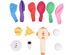 Juego De Juguetes 3 En 1 Con Tubo Soplador Flotante: Bolas Silbantes Equilibradas, 6 Globos Para