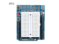 2 Piezas Protoshield Placa De Expansión De Prototipo Con Mini Breadboard Componente Electrónico