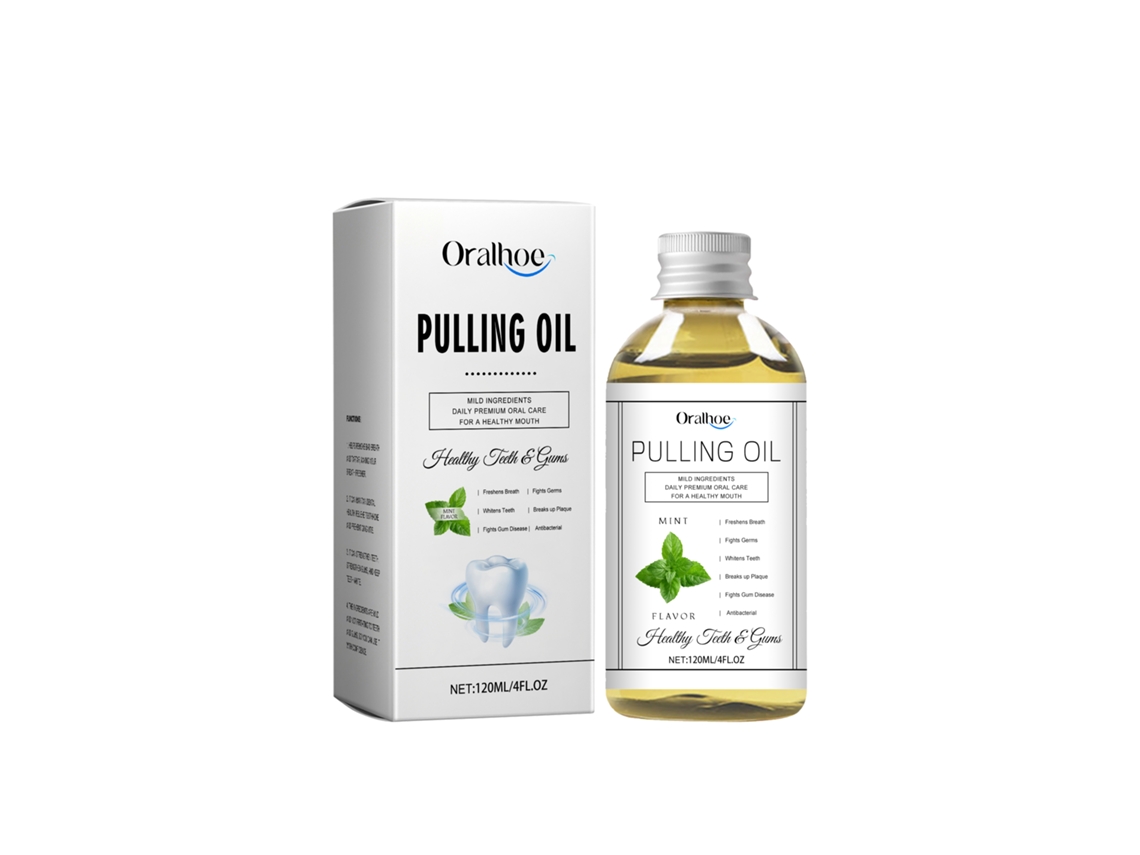 Aceite de enjuague bucal de coco natural 100% oral