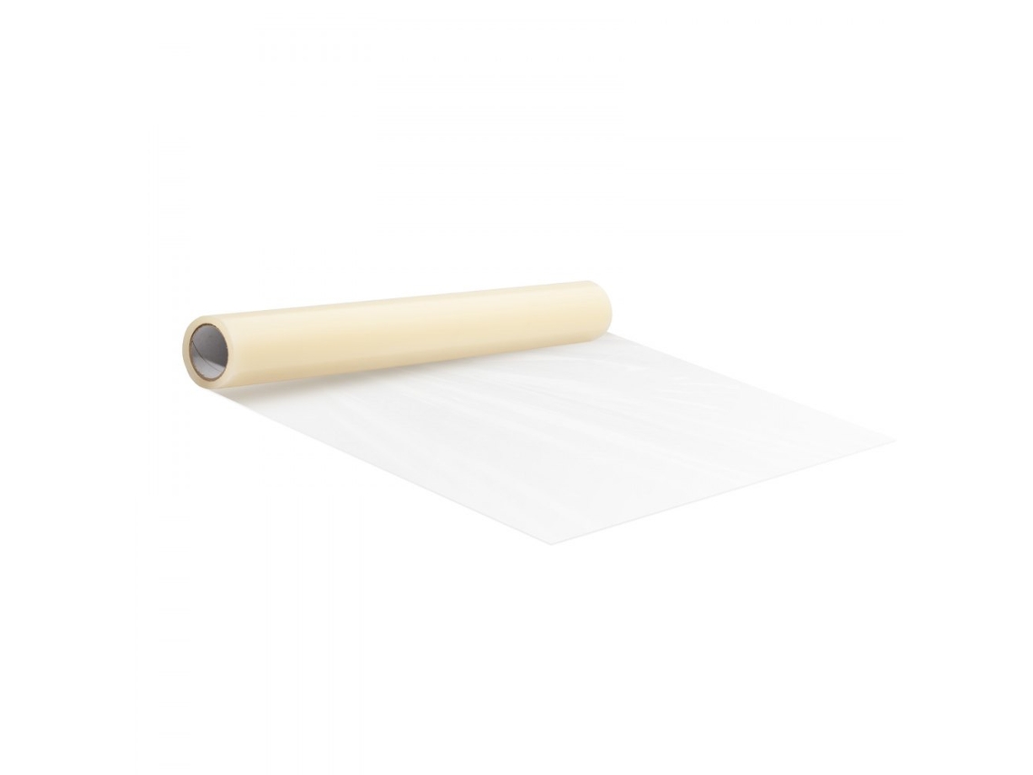 Película protectora autoadhesiva impermeable Tekmaquinas para alfombras y tapetes en obras de construcción