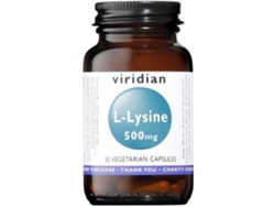 Complemento Alimenticio VIRIDIAN L-Lisina (30 cápsulas vegetais)