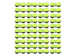 40 Señuelos De Pesca Double Cascavel De Plástico Con Alarmas De Picada, Color Negro Y Verde, Herramienta De Pesca.