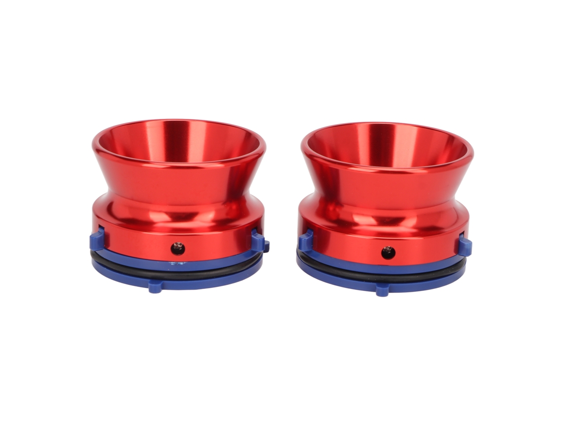 1 Par De Adaptadores De Eje Nab De Aleación De Aluminio Pulido, Apertura De 10 Pulgadas, Para Studer Revox Akai Teac
