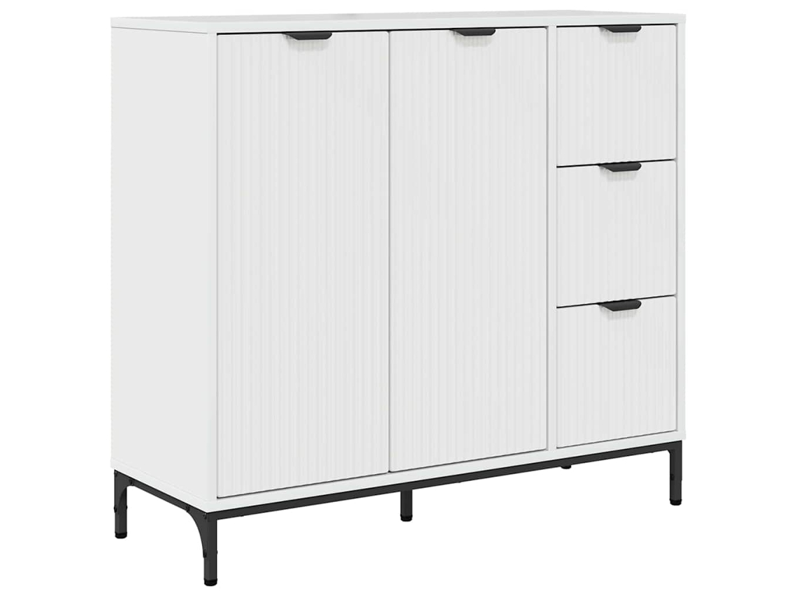 Maison Exclusive - Aparador Brillante 89,5 X 33 X 82 Cm Madera De Ingeniería