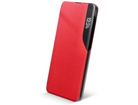 Funda Samsung A22 4G LMOBILE Flip Cover (Rojo)