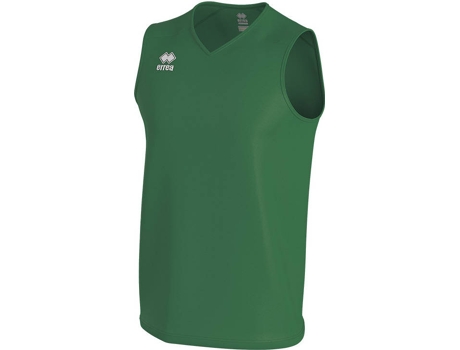 Camiseta sin Mangas de Hombre ERREA Casulla Darrell Verde (XL)