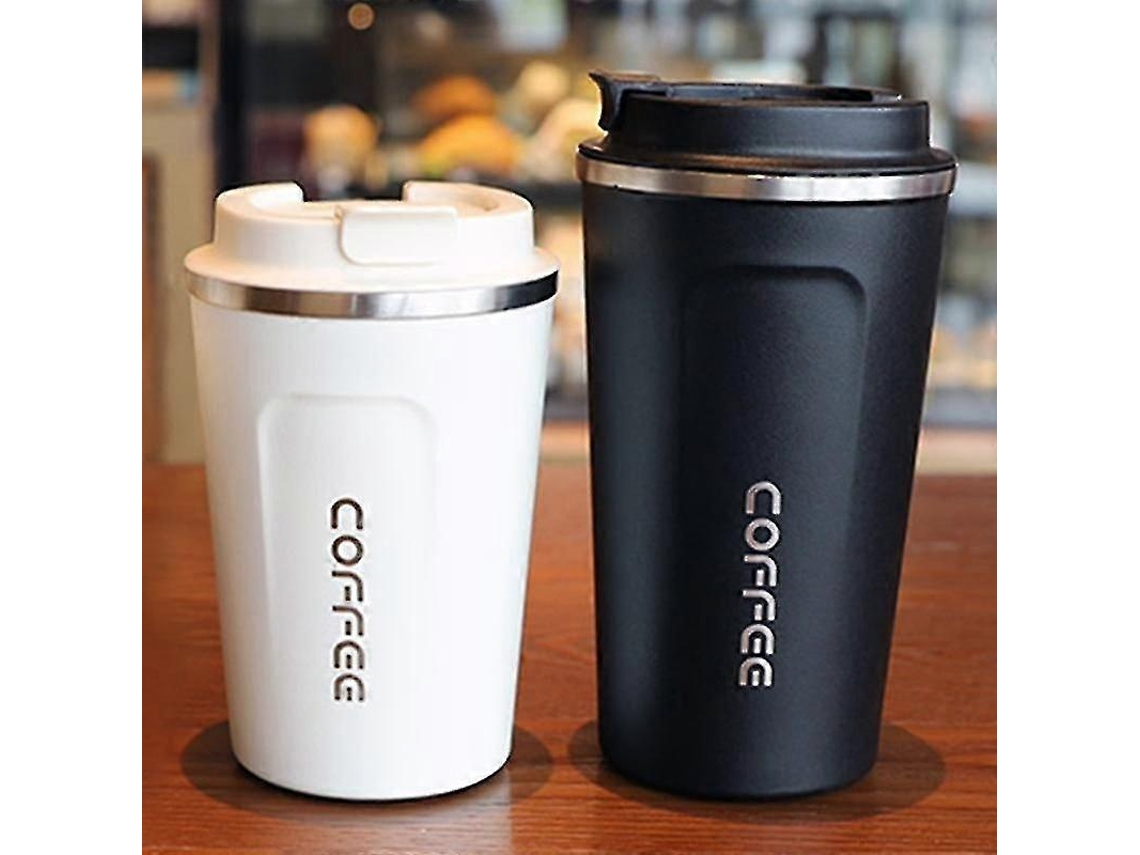 Taza térmica de café de 500/380 ml, taza térmica para coche, taza de viaje, botella térmica al vacío, regalo para bicicleta eléctrica Ly