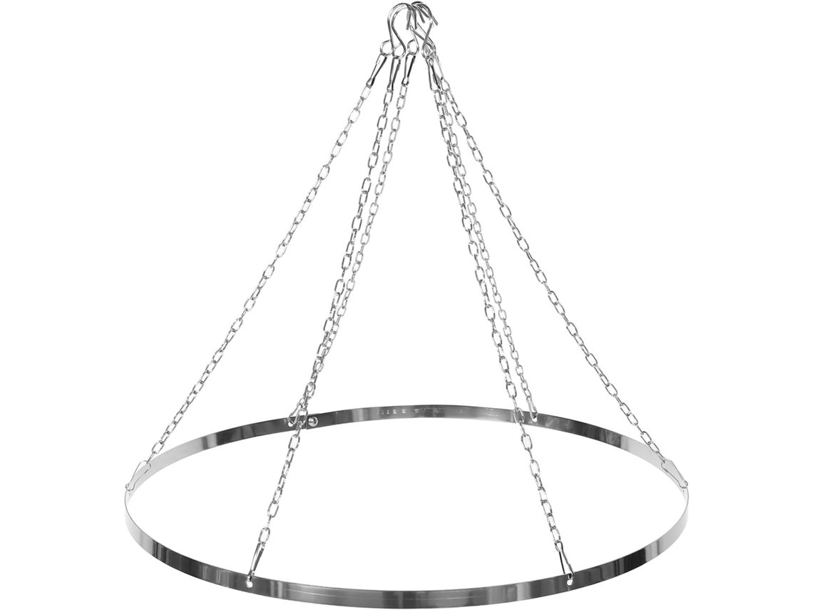Kit para colgar cortinas de techo para bodas, aro de hierro de 60 cm, soporte resistente para 6 paneles...