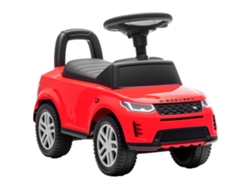 Carrinho Elétrico Infantil Land Rover Licenciado Oficialmente para Crianças de 18 a 36 Meses, com Compartimento de Armazenamento.