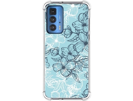 Carcasa Motorola Edge 20 Pro TUMUNDOSMARTPHONE Dibujos Antigolpes Flores 03 Multicolor