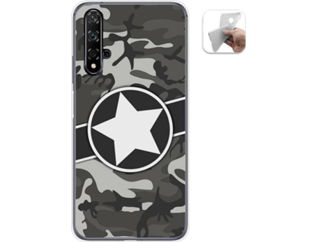 Carcasa Huawei Nova 5T / Honor 20 TUMUNDOSMARTPHONE Camuflaje 02 Multicolor
