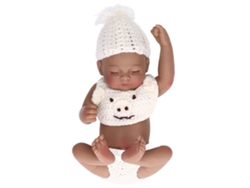 2026-muñeco Bebé Realista De Silicona 10 Pulgadas, Niño Recién Nacido Con Ropa Blanca, Juguete Sin Zapatos