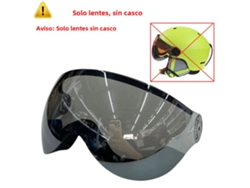 (solo Lentes Plateadas) Casco De Esquí Gafas Deportes Al Aire Libre Esquí Snowboard