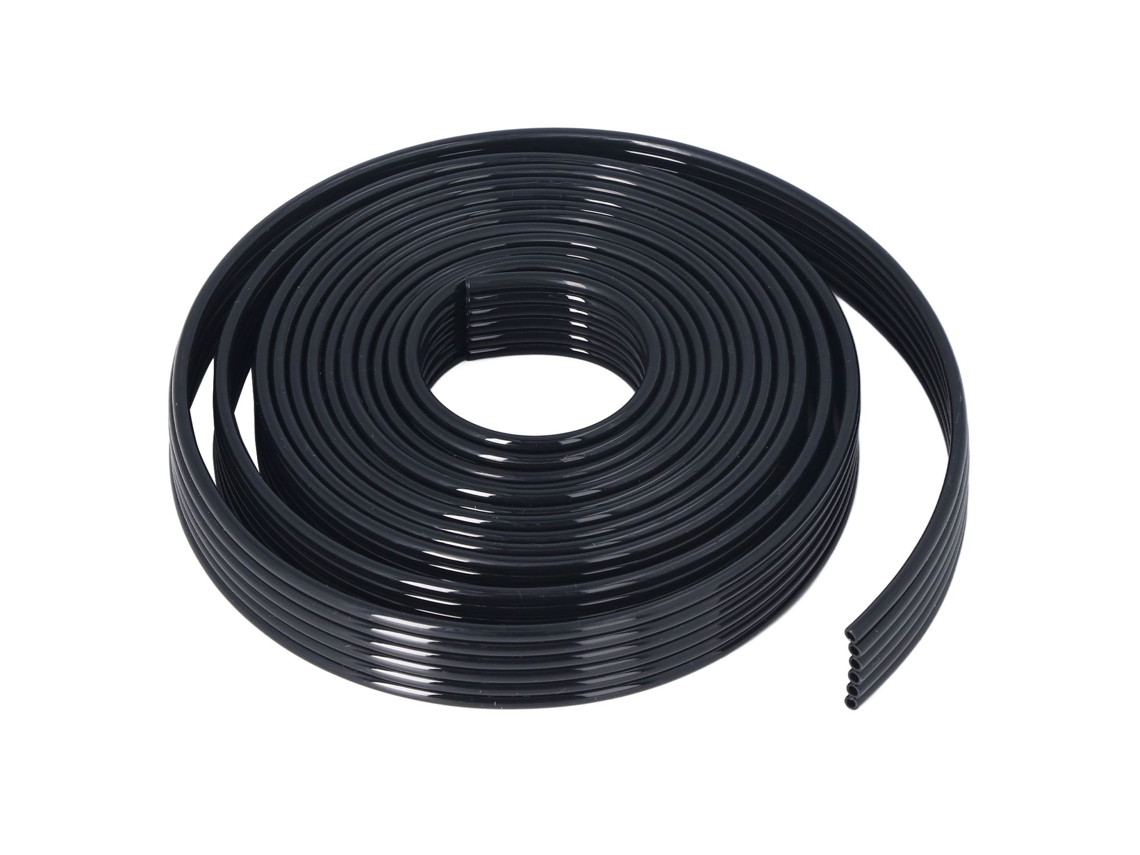 Tubo De Tinta Uv Para Impressora 6 Linhas Flexível Anti-envelhecimento Resina Htpe 3m Preto