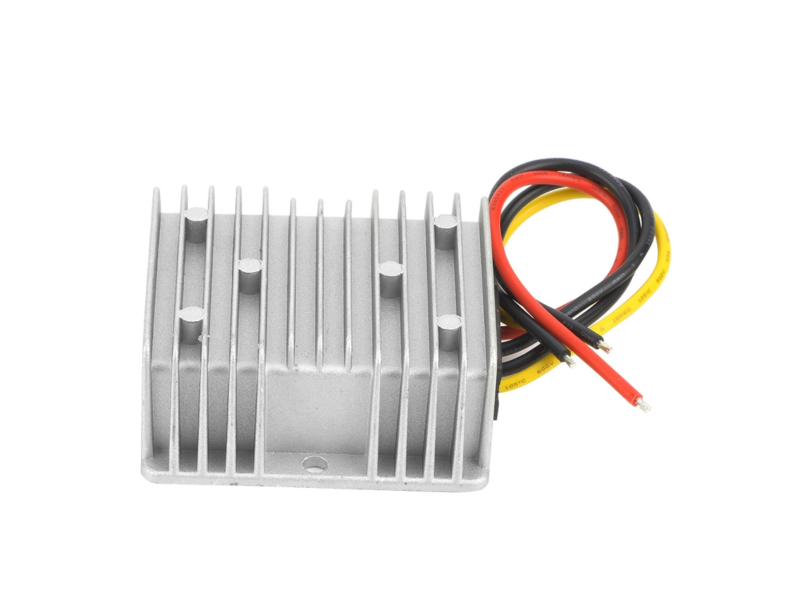 Convertidor De Voltaje Reductor De Cc De 36 V A 12 V, 10 A, 120 W Con Carcasa De Aluminio Fundido A Presión.