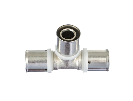 Conector de manguera tipo T de metal resistente a alta presión M