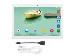 Tableta de 10 pulgadas, 32 GB de ROM, 2 GB de RAM, pantalla IPS 1960 x 1080, rosa, HD, luz dorada
