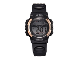 Reloj Deportivo Electrónico Hombre Impermeable Multifunción Deportivo Outdoor Oro