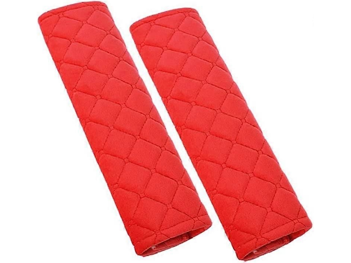Juego de 2 protectores de cinturón de seguridad para coche. Almohadillas para los hombros para mayor seguridad. GOKOCO