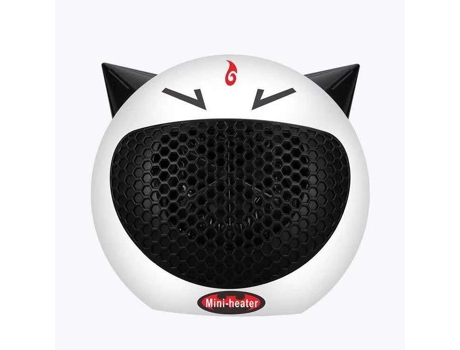 Calefactor Eléctrico TRUMSHOP para Uso Doméstico Portátil Blanco