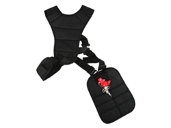 Almohadilla De Hombro Doble Ajustable Para Cortacésped Y Desbrozadora Con Cinturón Acolchado.