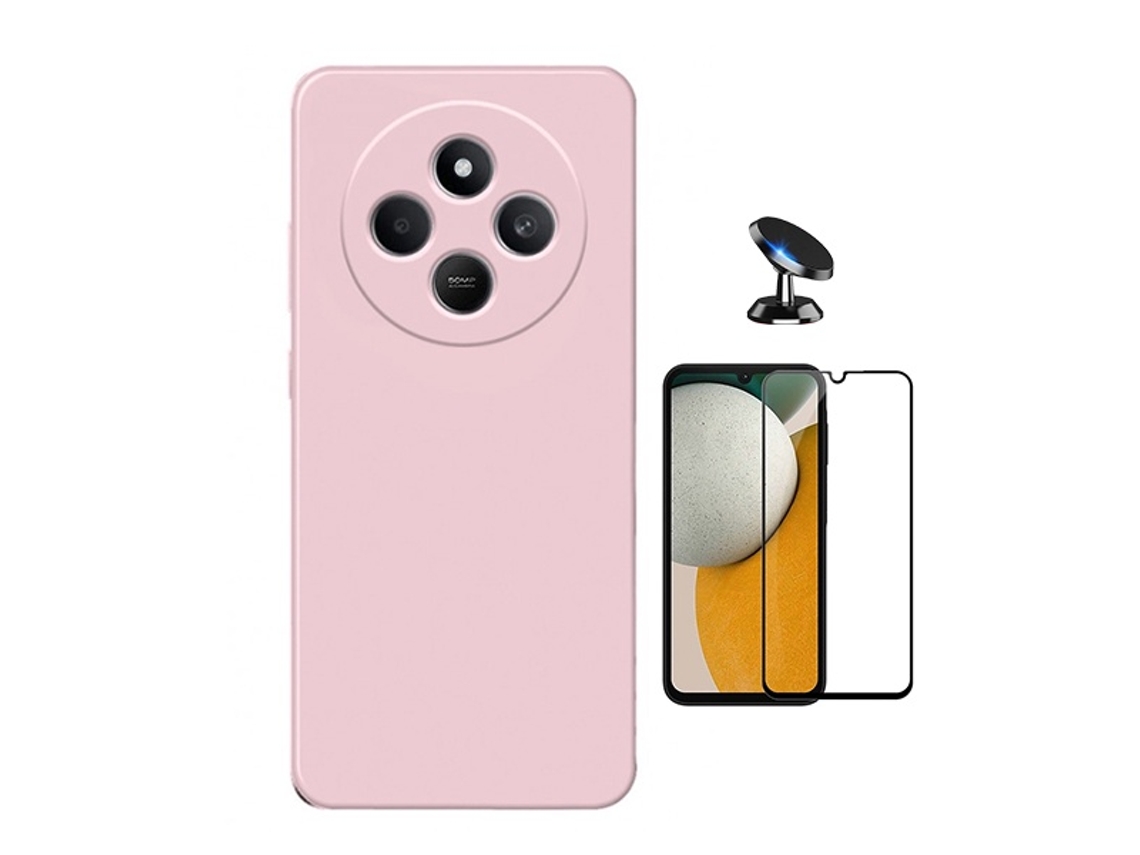 Protector de Pantalla Gorilasglass Proteção para Xiaomi Poco C75 GIFT4ME Rosa