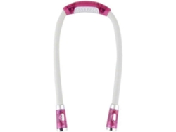 Lámpara de lectura LED, lámpara de cuello manos libres, luz nocturna LED flexible para llevar alrededor del cuello, funciona con pilas Nostalgia88