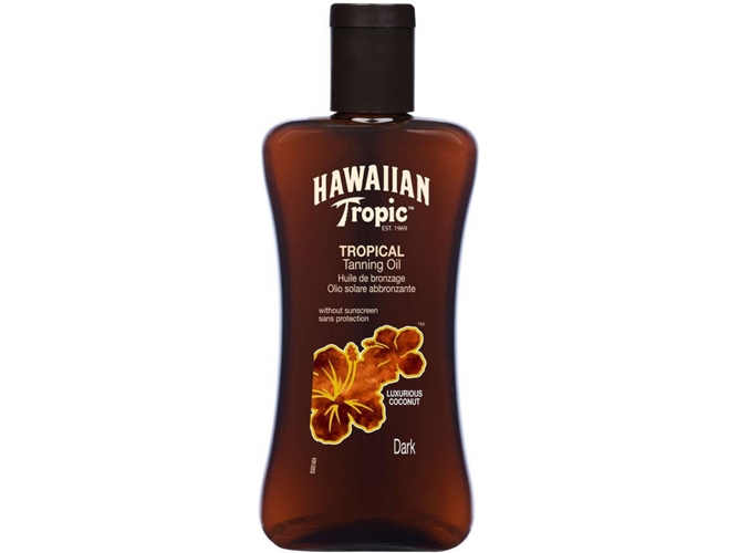 Aceite Bronceador HAWAIIAN TROPIC Dark (200 ml)