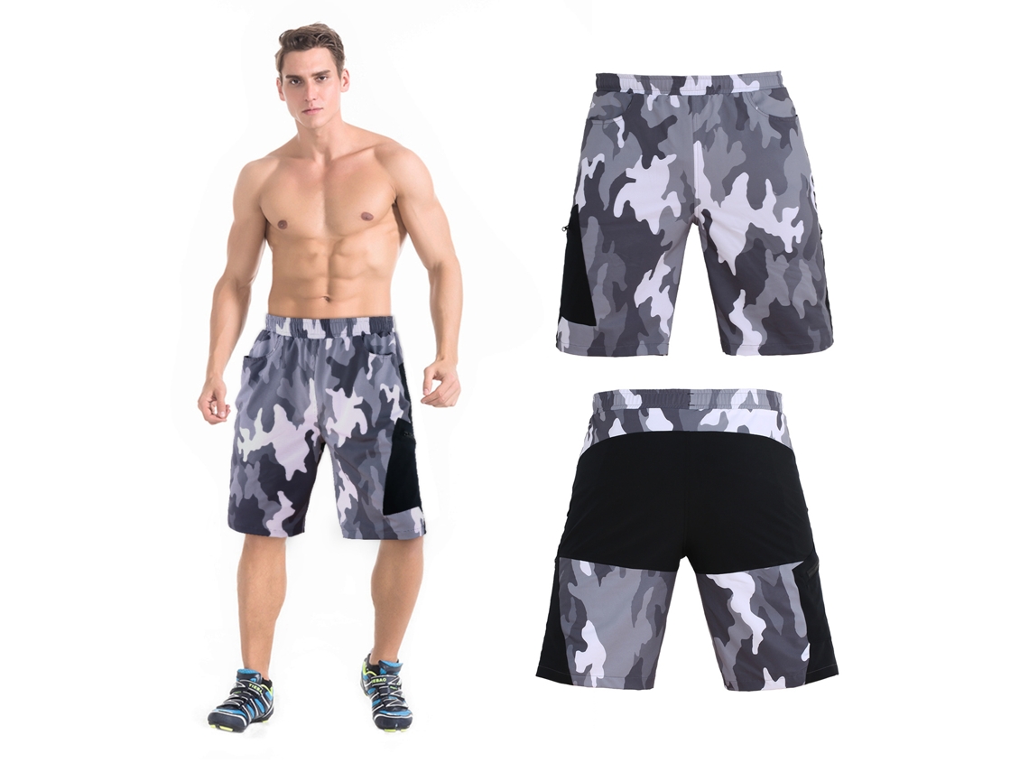 Pantalones Cortos De Ciclismo Para Hombre Tomshoo Con Espuma 3d: Transpirables Y Cómodos Para Mtb Y Uso Al Aire Libre.
