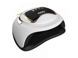 Lámpara UV para uñas de gel, mango con orejas de gato, lámpara de esmalte semipermanente de 180 W con mini amplificador LED americano para esmalte, GOKOCO