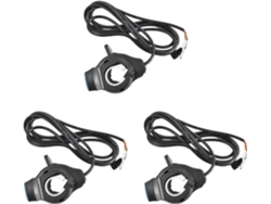 3 Aceleradores De Pulgar Para Bicicleta Eléctrica Con Pantalla Lcd, Puños De Control De Velocidad Para Manillar.