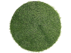 Tapete De Mesa E Acabamento Em Grama Artificial Verde Leve Para