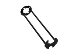 Llave de canal de 7 tamaños, llave universal para fontanería con rotación de 360° para espacios reducidos, llave multifuncional para fregaderos.