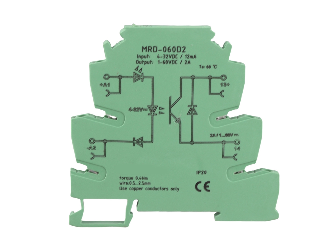Módulo De Relé De Estado Sólido Ultrafino De 6,2 Mm Mrd-060d2 Entrada 4-32 V Cc No