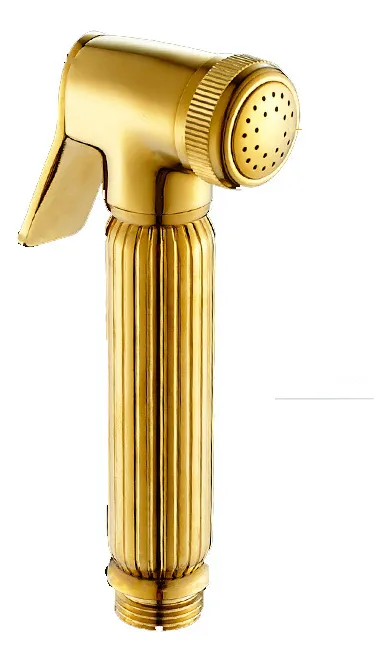 Inodoro Slowmoose de cuatro piezas dorado (pistola rociadora Co)