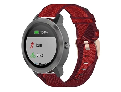 Correa Smartwatch Para Garmin Venu, Vivomove 3, Vivoactive 3, Forerunner 245/645 Roja VENISYMLIS
