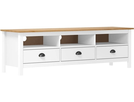Mueble para la televisión VIDAXL Blanco Madera (158x40x47 cm)