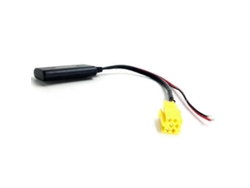 Adaptador de cable auxiliar Bluetooth para coche para Grande Punto Stereo Mini, módulo adaptador Bluetooth de 6 pines Nostalgia88