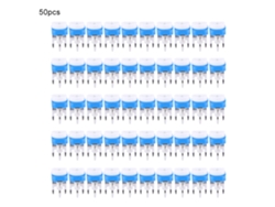50 Potenciómetros Horizontales De Alta Precisión, Azules Y Blancos, 100-2000 Kω